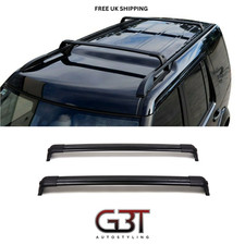 BLACK LOCKABLE ROOF CROSS BARS