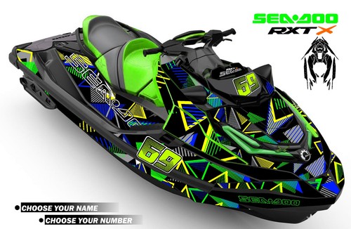 Jetski graphics decal - jetski,