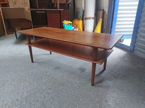 Danish midcentury teak coffee - teak,
