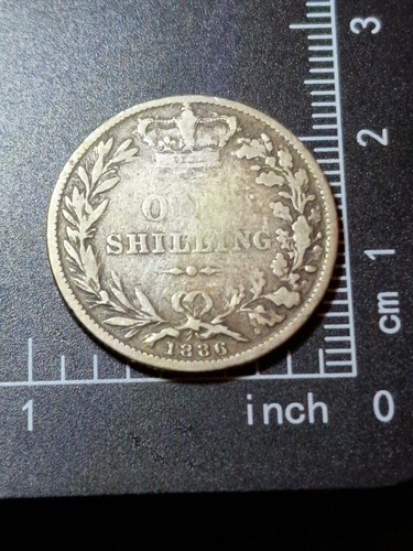 1886 queen victoria shilling - 1886,