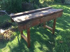 Kitchen Island Table Prep Breakfast Bar Carpenters Bench