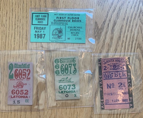 Vintage misc horse racing - misc,