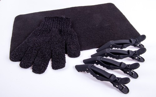 Heat protection hair glove - heat,
