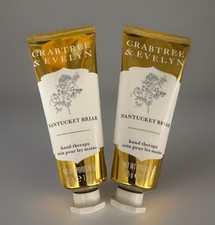 Crabtree & Evelyn Nantucket Briar Hand Therapy Cream 2x45g~Limited Edition