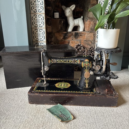 Antique 1919 singer 66k - singer, hand