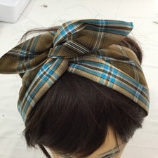 wired  wide  Headband   /Hair  wrap  lightweight  cotton this season trend check