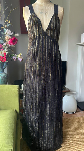 Zara black gold - black, &