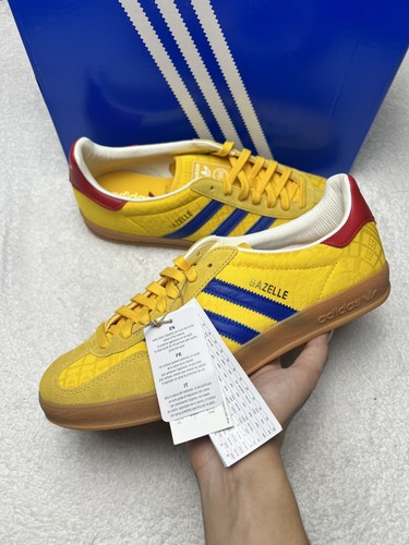 New adidas gazelle indoor gold - new,