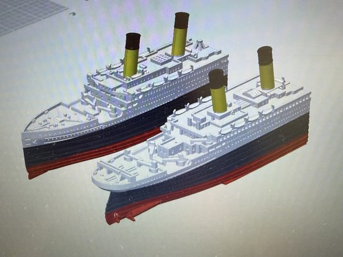 Printed larger scale split - 3d,