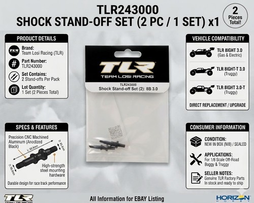 Losi tlr243000 shock standoff - losi,