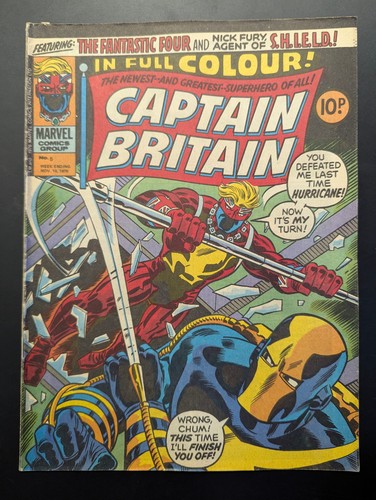 Captain britain comic - britain, 5