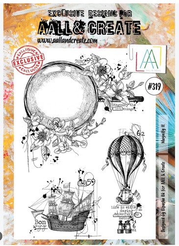 Aall create stamp set - &,