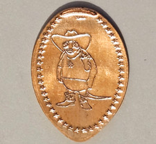 ARMADILLO RANGER WEST State Fair Texas RELIANT Elongated Lucky Penny coin token