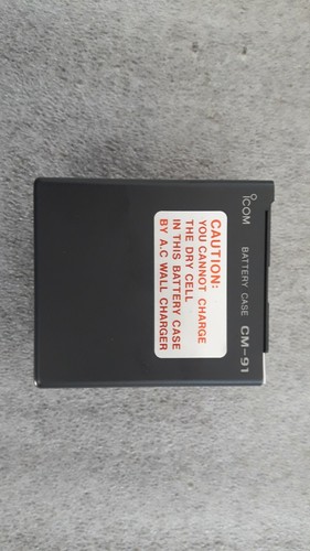 Icom battery case 91 - case, cm-91