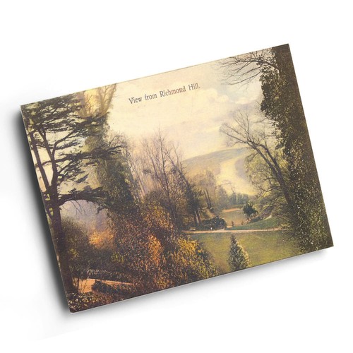 Print vintage surrey - a6,