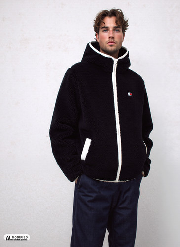 Tommy hilfiger badge zip - hilfiger,