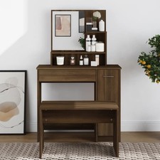 Dressing Table Brown Oak