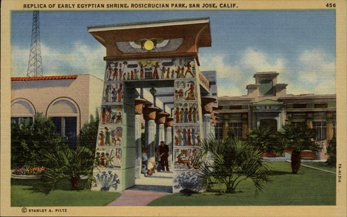 Replica early egyptian shrine - early,