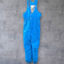 Vintage Rodeo Blue Ski Bib