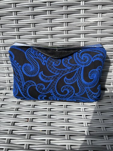 Karen millen blue black - millen, clutch