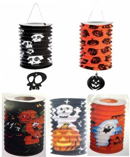 Halloween paper lanterns - halloween,