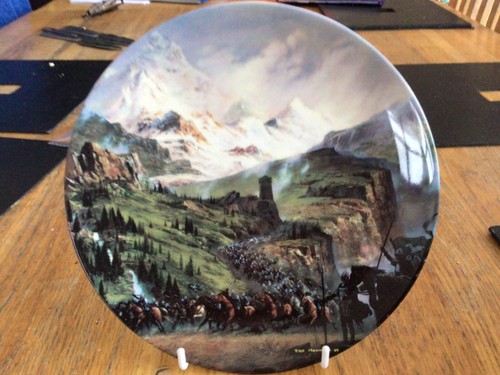Lord the rings plate - the,