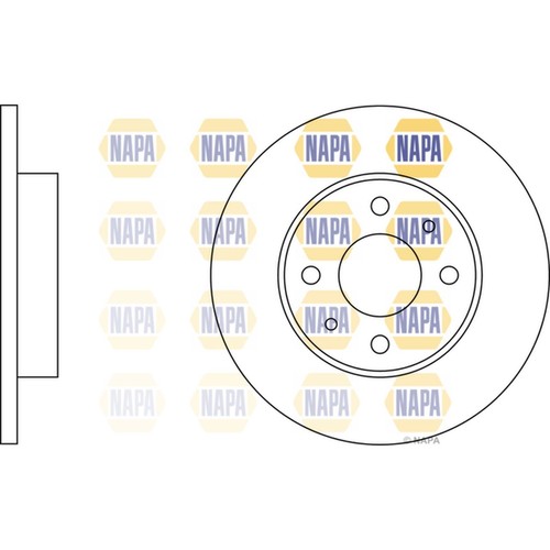 Brake discs solid for fiat - discs,