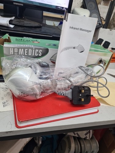 Homedics infra red massager - red,
