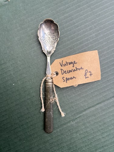 Vintage decorative spoon - vintage,