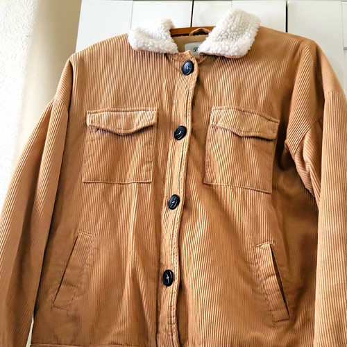 Denim beige corduroy faux - beige,