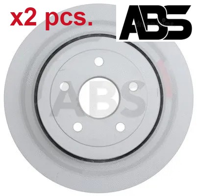 Pcs rear brake disc set - disc,