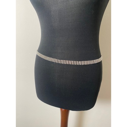 Diamante belt adjustable - adjustable, waist