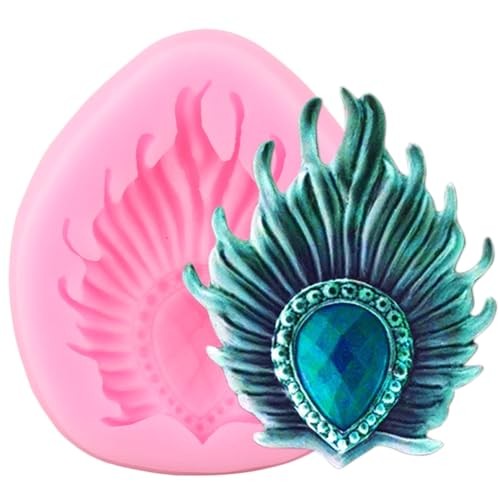 Pearl brooch silicone - pearl, molds