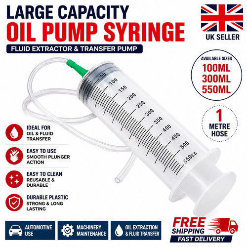 Large capacity syringe - capacity,