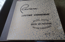 vintage boxed chrome cake