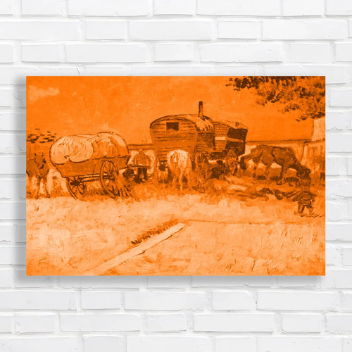 Encampment gypsies with - gypsies,