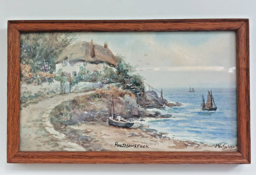 Cornish landscape mini art - mini,