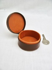 Stud box, cuff links  Leather