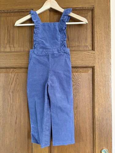 Girls blue corduroy - m&s,