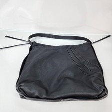 Kooba Purse Hobo Tote Black Leather Shoulder Bag Single Strap Handbag VERY LARGE