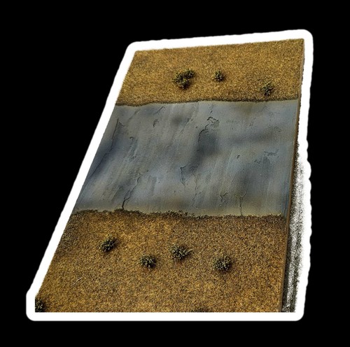 Model diorama base or 1 - base, 72