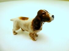 Vintage Beswick Cocker Spaniel Dog Brown and White Gloss  1754 Perfect Condition