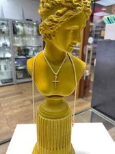 9ct Genuine Solid Hallmarked Yellow Gold Cross Jesus Brand SMALL MEDIUM NEW