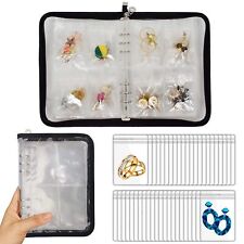 Storage Book Earring Ear Studs Creative Gift Holder Organizer Case Jewelry Box