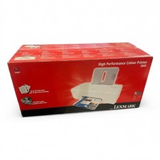 New Lexmark Z845 printer with Genuine inks manual and driver disk.