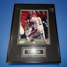 TIM COUCH SIGNED FRAMED 8x10