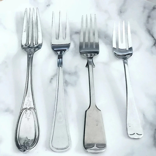 Mixed set vintage dessert - set,