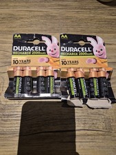 8 x Duracell Rechargeable NiMH