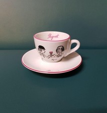 Raymond Peynet The Lovers Cup Saucer Set Pink Trim ADAGP 2003