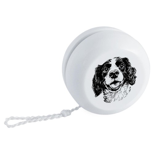 Happy springer spaniel dog - 'happy,